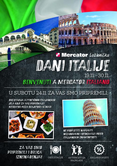 Mercator Dani Italije Plakat A1 SA final 2