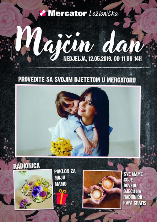Mercator MAJCIN DAN 2019 Lozionicka