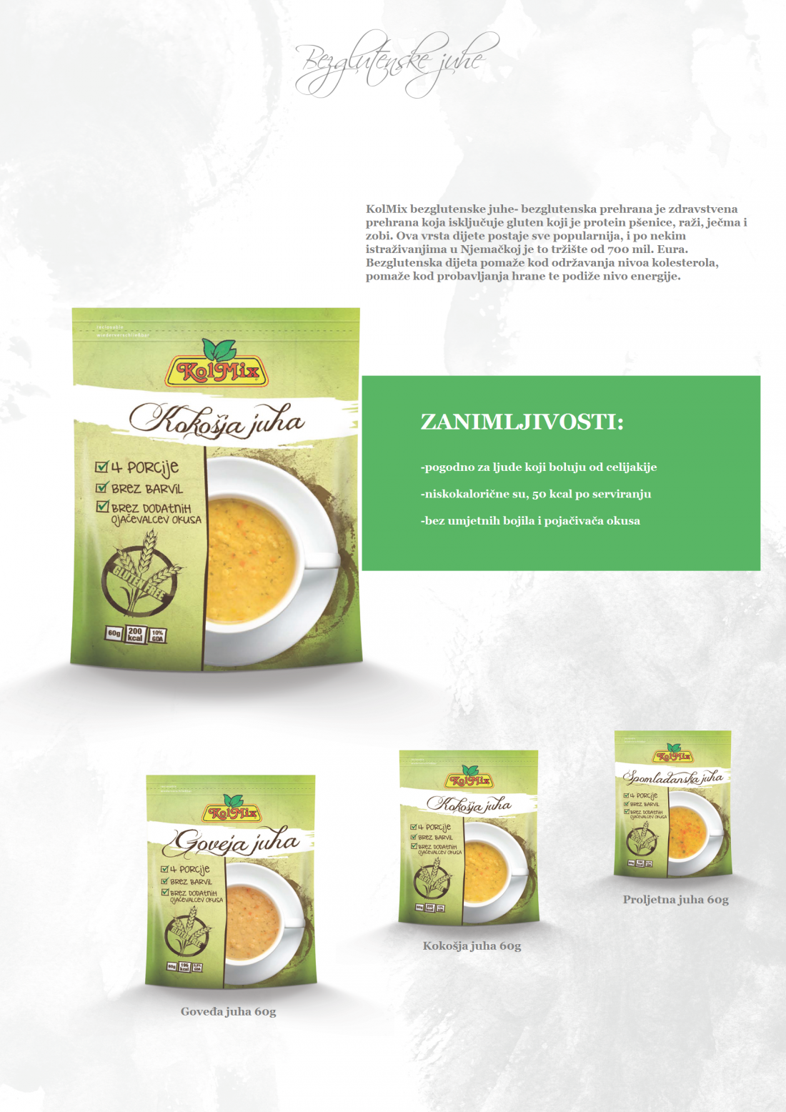 KolMix bezglutenske juhe promo2