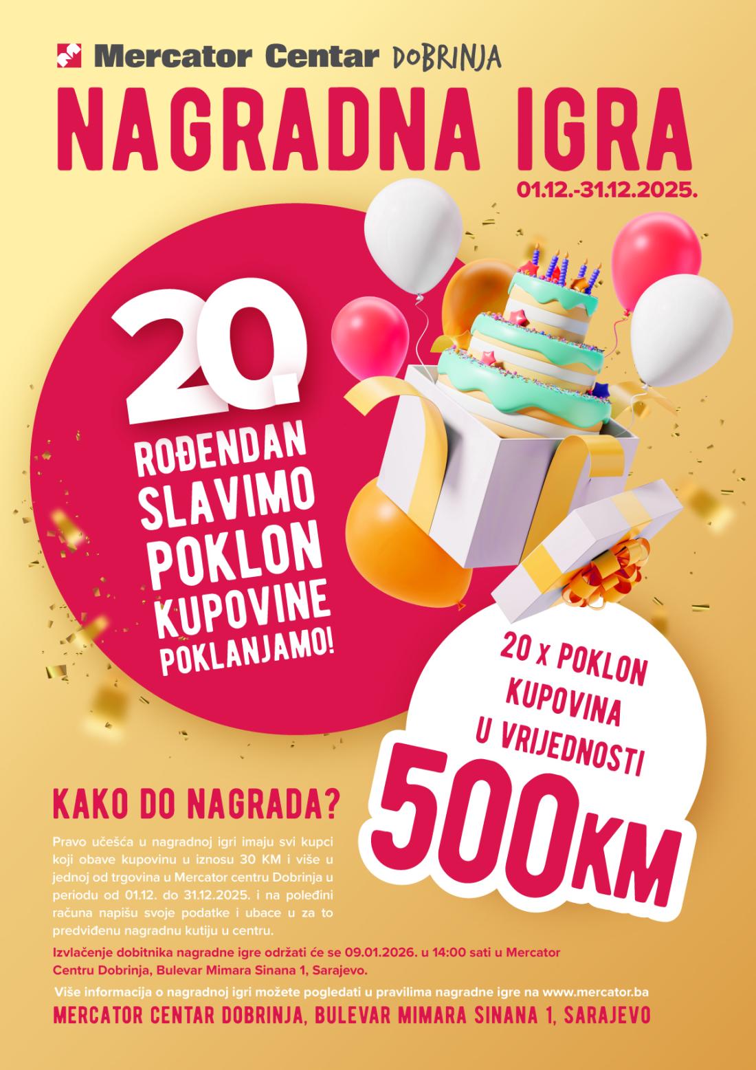 Nagradna igra Dobrinja plakat web
